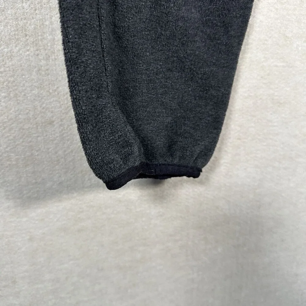 The North Face Fleece Joggers Dark Grey Cuffed Sweatpants Pockets Men’s Large